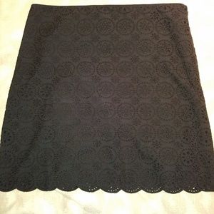 J.Crew black skirt
